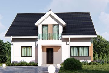  Projekt domu uA426 (WCB1603) - projekt domu parterowego z poddaszem - Zdjęcie 3