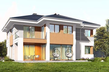  Projekt domu uA23v4 (WCB1607) - projekt domu z pełnym piętrem - Zdjęcie 3