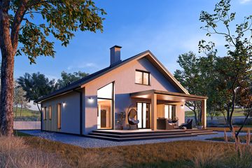  Projekt domu Kalatea (BSA2398) - projekt domu parterowego - Zdjęcie 6