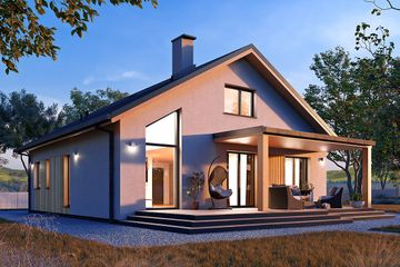  Projekt domu Kalatea (BSA2398) - projekt domu parterowego - Zdjęcie 1