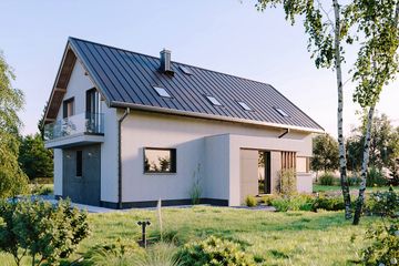  Projekt domu Elza Hera Solo (1927) (KRD3072) - projekt domu parterowego z poddaszem - Zdjęcie 2