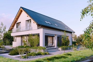  Projekt domu Elza Hera Solo (1927) (KRD3072) - projekt domu parterowego z poddaszem - Zdjęcie 5