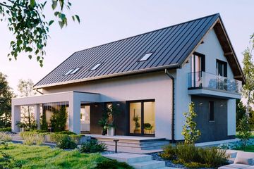  Projekt domu Elza Hera Solo (1927) (KRD3072) - projekt domu parterowego z poddaszem - Zdjęcie 1