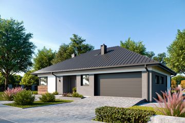  Projekt domu Kornelia Sto (1940) (KRD3073) - projekt domu parterowego - Zdjęcie 3