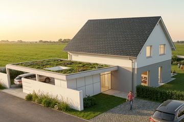  Projekt domu eko Typowy 80 (KKE1073) - projekt domu parterowego z poddaszem - Zdjęcie 1