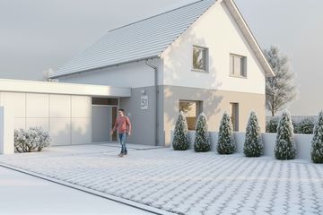  Projekt domu eko Typowy 80 (KKE1073) - projekt domu parterowego z poddaszem - Zdjęcie 10