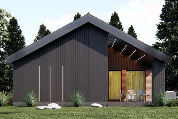  Projekt domu uA461 (WCB1608) - projekt domu parterowego - Zdjęcie 5