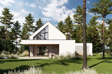  Projekt domu HomeKoncept 131 G2 (KRX1283) - projekt domu parterowego z poddaszem - Zdjęcie 15