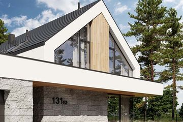  Projekt domu HomeKoncept 131 G2 (KRX1283) - projekt domu parterowego z poddaszem - Zdjęcie 23