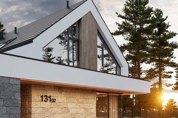  Projekt domu HomeKoncept 131 G2 (KRX1283) - projekt domu parterowego z poddaszem - Zdjęcie 24