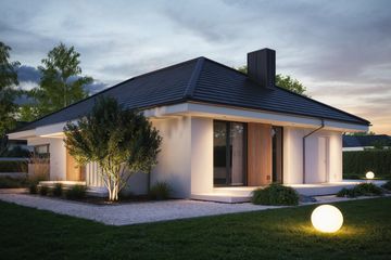  Projekt domu NewHouse 760 (KRZ1128) - projekt domu parterowego - Zdjęcie 7