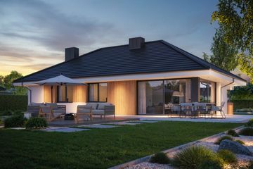  Projekt domu NewHouse 760 (KRZ1128) - projekt domu parterowego - Zdjęcie 11