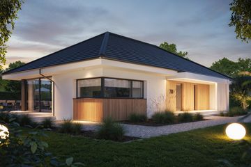  Projekt domu NewHouse 760 (KRZ1128) - projekt domu parterowego - Zdjęcie 15