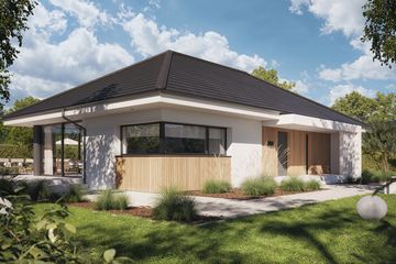  Projekt domu NewHouse 760 (KRZ1128) - projekt domu parterowego - Zdjęcie 16