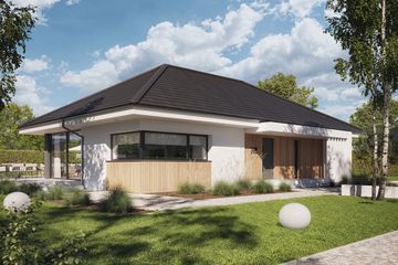  Projekt domu NewHouse 760 w1 (KRZ1129) - projekt domu parterowego - Zdjęcie 6