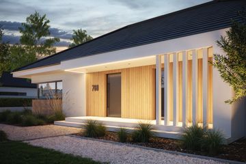  Projekt domu NewHouse 760 w1 (KRZ1129) - projekt domu parterowego - Zdjęcie 7