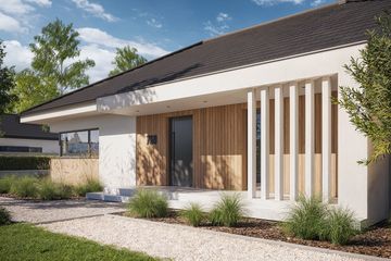  Projekt domu NewHouse 760 w1 (KRZ1129) - projekt domu parterowego - Zdjęcie 8