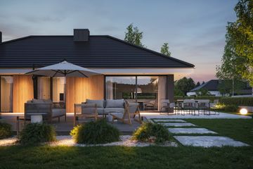  Projekt domu NewHouse 760 w1 (KRZ1129) - projekt domu parterowego - Zdjęcie 11