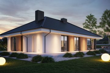  Projekt domu NewHouse 760 w1 (KRZ1129) - projekt domu parterowego - Zdjęcie 13