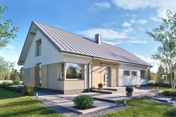  Projekt domu Domena 167 C (WRW1412) - projekt domu parterowego - Zdjęcie 1