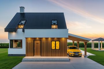  Projekt domu Oliwia (BSG1024) - projekt domu parterowego z poddaszem - Zdjęcie 4