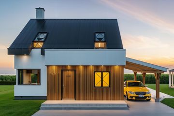  Projekt domu Oliwia (BSG1024) - projekt domu parterowego z poddaszem - Zdjęcie 1