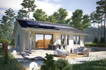  Projekt domu Krajobrazy 62 (WRN1586) - projekt domu parterowego - Zdjęcie 1