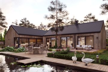  Projekt domu Ka165 Sz (PKT1354) - projekt domu parterowego - Zdjęcie 2