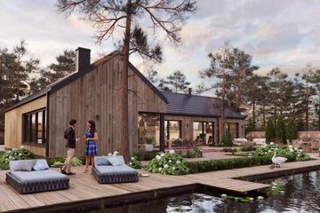  Projekt domu Ka165 Sz (PKT1354) - projekt domu parterowego - Zdjęcie 3