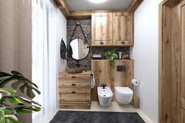Projekt domu Ka165 Sz - parterowy dom o powierzchni 150,93 m², dach dwuspadowy - ujęcie 30