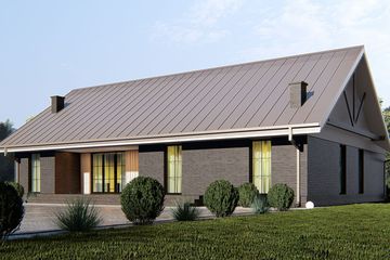  Projekt domu uA452 (WCB1610) - projekt domu parterowego - Zdjęcie 2