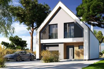  Projekt domu Ella Fue (WRR1152) - projekt domu parterowego z poddaszem - Zdjęcie 1