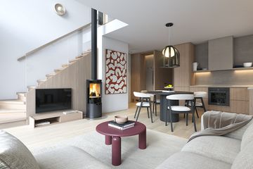  Projekt domu Nordic P70 1 (WAW1189) - projekt domu parterowego z poddaszem - Zdjęcie 7