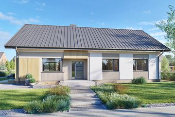  Projekt domu Domena 165 C (WRW1402) - projekt domu parterowego - Zdjęcie 3