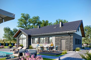  Projekt domu Mikrus Sto (1942) (KRD3076) - projekt domu parterowego - Zdjęcie 4