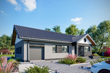  Projekt domu Mikrus Sto (1942) (KRD3076) - projekt domu parterowego - Zdjęcie 5