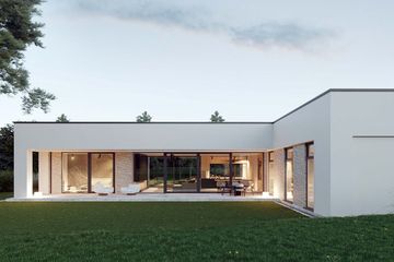  Projekt domu Linea (POZ1004) - projekt domu parterowego - Zdjęcie 3