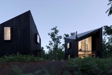  Projekt domu letniskowego Dom Axon (POZ1001) - projekt domu letniskowego z pełnym piętrem - Zdjęcie 3