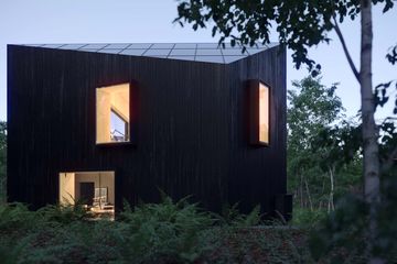  Projekt domu letniskowego Dom Axon (POZ1001) - projekt domu letniskowego z pełnym piętrem - Zdjęcie 5