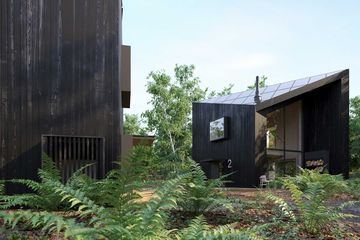  Projekt domu letniskowego Dom Axon (POZ1001) - projekt domu letniskowego z pełnym piętrem - Zdjęcie 8