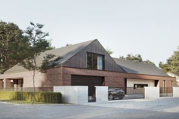  Projekt domu Harmonia (POZ1003) - projekt domu parterowego z poddaszem - Zdjęcie 1