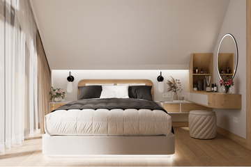  Projekt domu Stodoła mini drewniana (KDX1033) - projekt domu parterowego z poddaszem - Zdjęcie 14