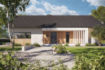  Projekt domu NewHouse 763 (KRZ1130) - projekt domu parterowego - Zdjęcie 4