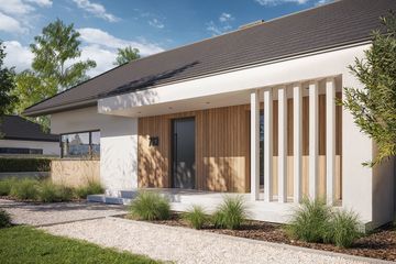  Projekt domu NewHouse 763 (KRZ1130) - projekt domu parterowego - Zdjęcie 6