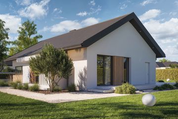  Projekt domu NewHouse 763 (KRZ1130) - projekt domu parterowego - Zdjęcie 8