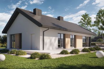  Projekt domu NewHouse 763 (KRZ1130) - projekt domu parterowego - Zdjęcie 14