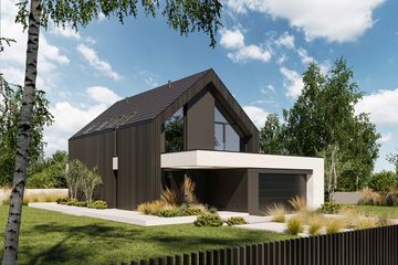  Projekt domu HomeKoncept 134 (KRX1284) - projekt domu parterowego z poddaszem - Zdjęcie 9