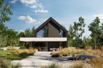  Projekt domu HomeKoncept 134 (KRX1284) - projekt domu parterowego z poddaszem - Zdjęcie 13