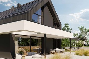  Projekt domu HomeKoncept 134 (KRX1284) - projekt domu parterowego z poddaszem - Zdjęcie 15