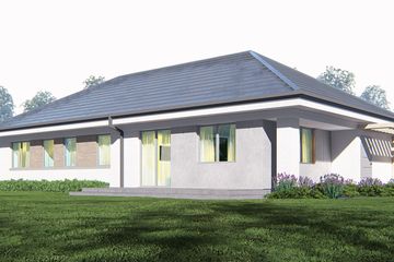  Projekt domu uA458 (WCB1612) - projekt domu parterowego - Zdjęcie 2